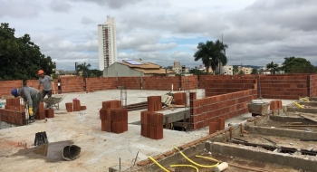 Construção da UPA Jardim América avança e atinge 40% da obra